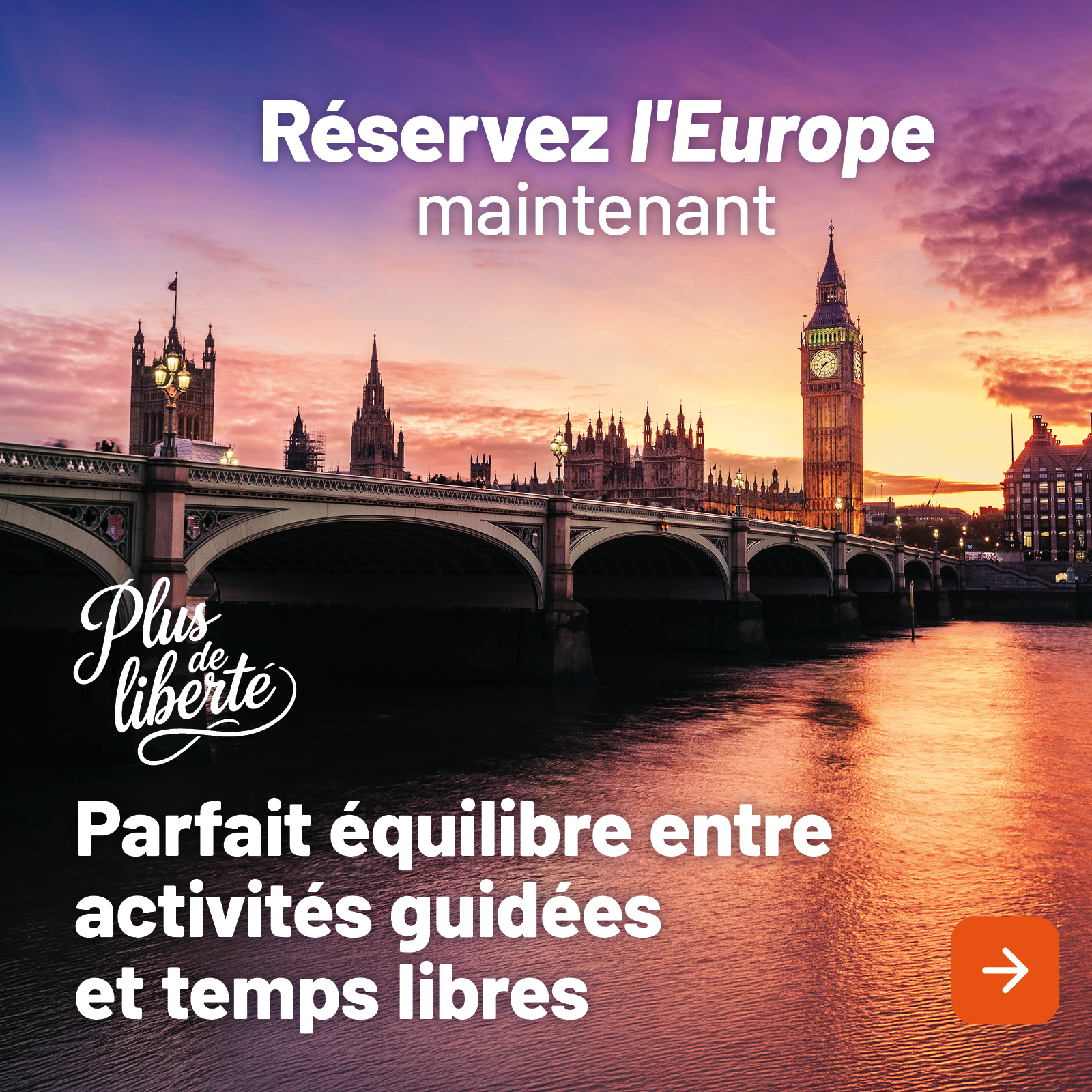 Europe 2026 - Voyages en liberté