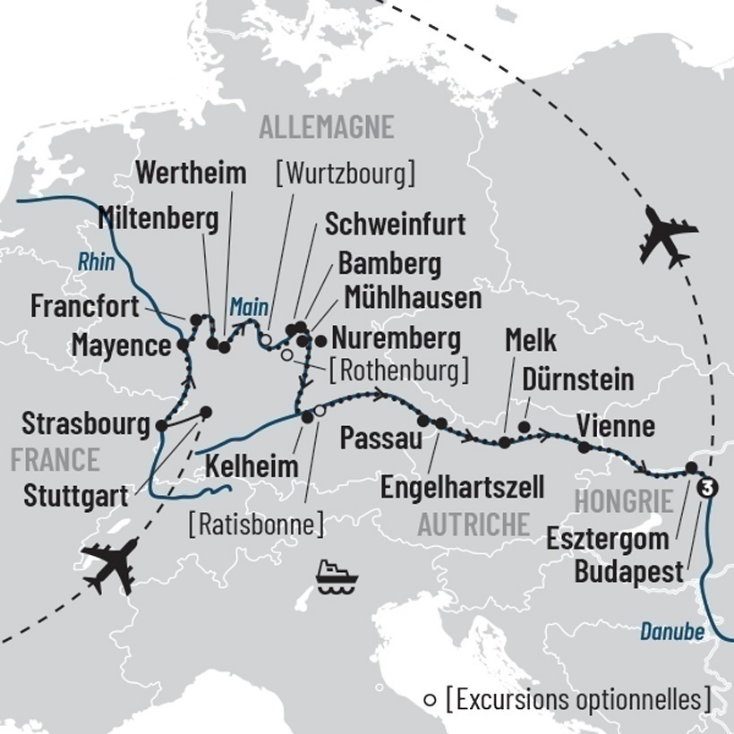 Croisière transeuropéenne