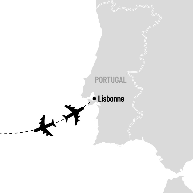 Escapade à Lisbonne map