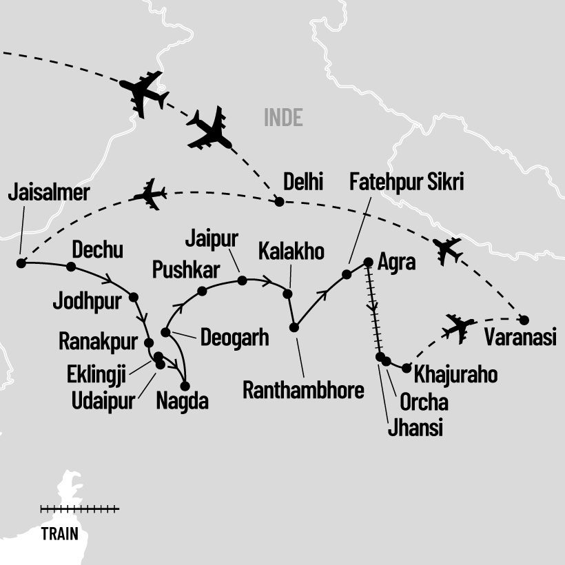 Héritage et nature de l'Inde du Nord