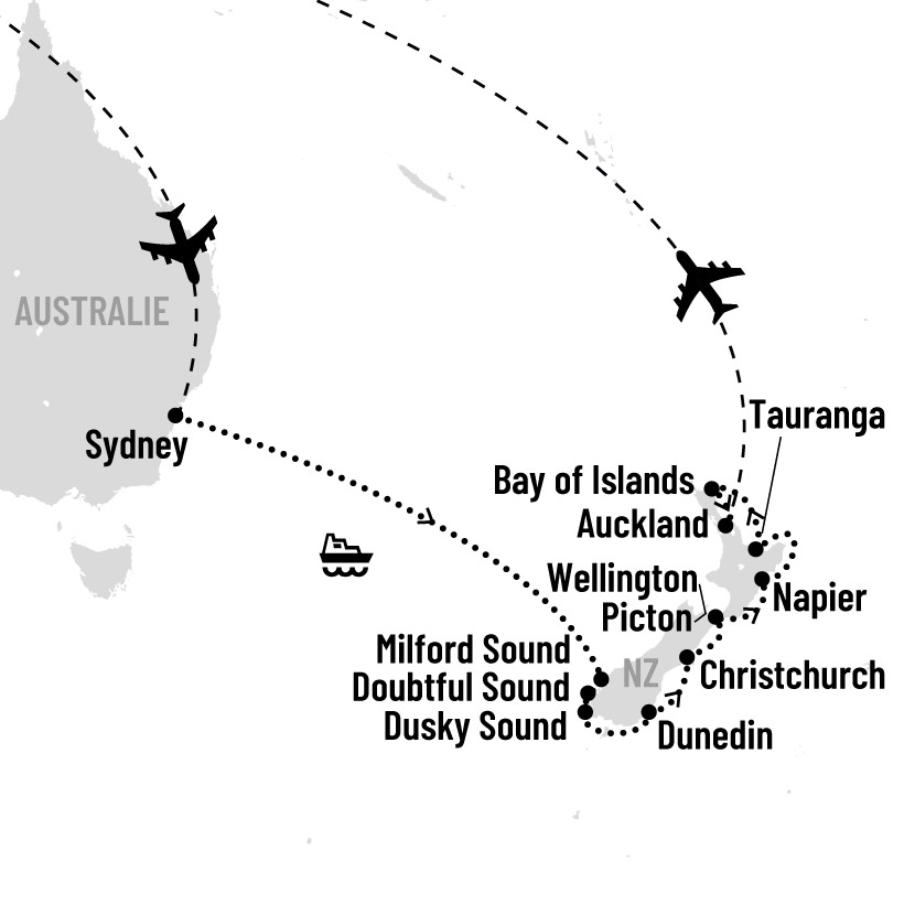 Duo Australie et Nouvelle-Zélande