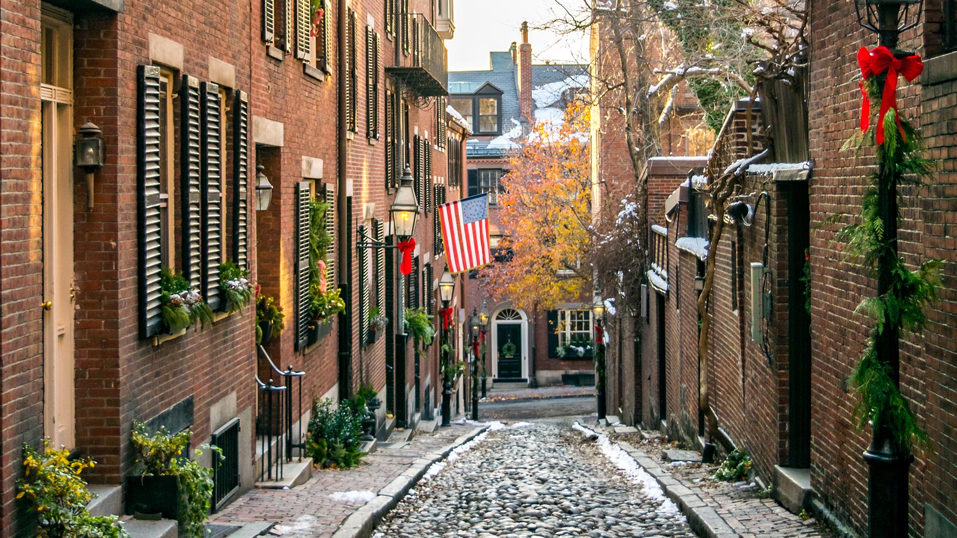 Boston et les châteaux à Noël et Spectacle Holiday Pops de l