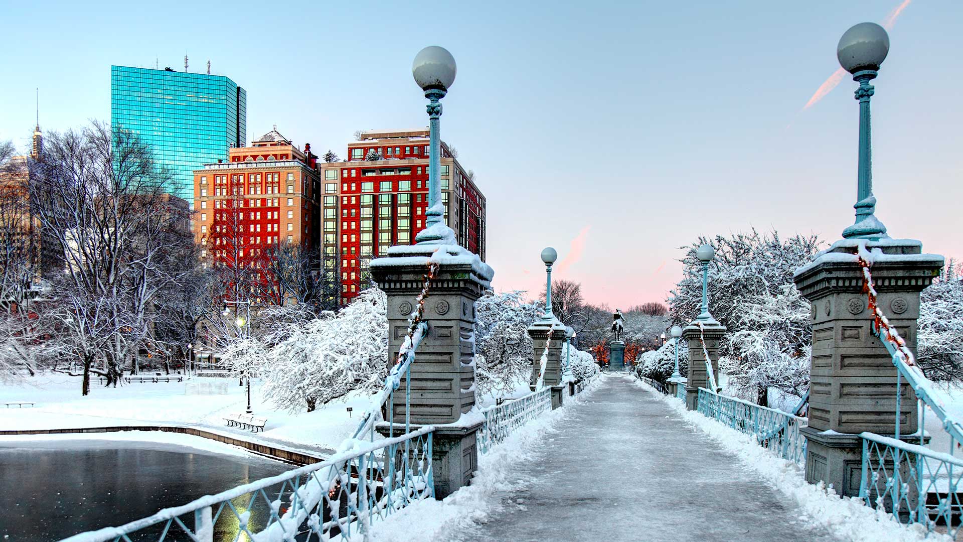 Boston et les châteaux à Noël et Spectacle Holiday Pops de l